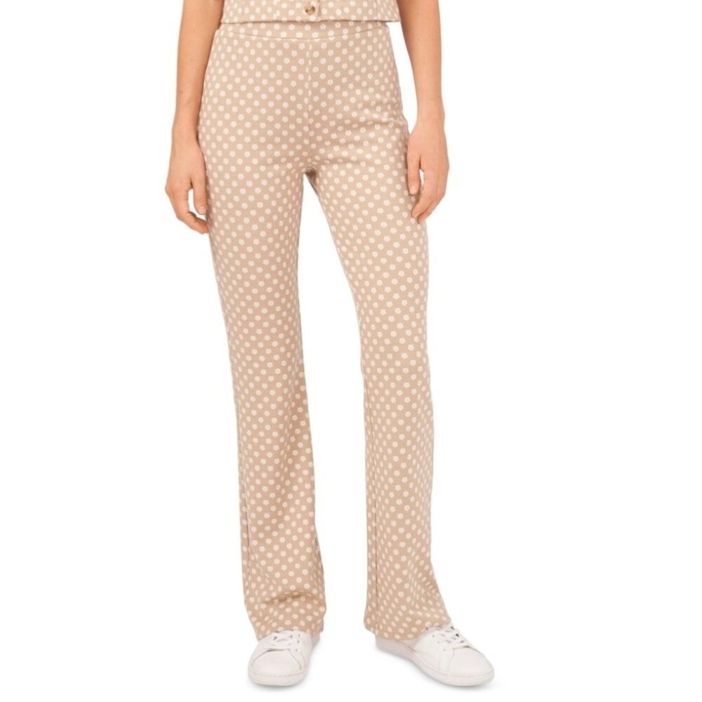 RILEY&RAE Women’s Floral Flare Pants S NWT Hazelnut